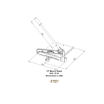12″ Bench Shear Durston - Bild 3
