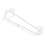 Bracelet Mandrel Oval - Bild 2