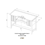 Double Superior Jeweller’s Bench Durston - Bild 9