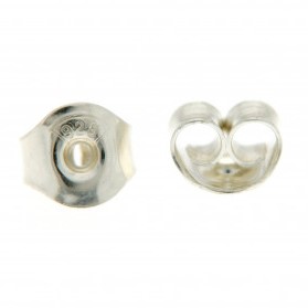 203.1642S Earring Back for a 0,7-0,9mm Pin, Sterling Silver - Bild 1