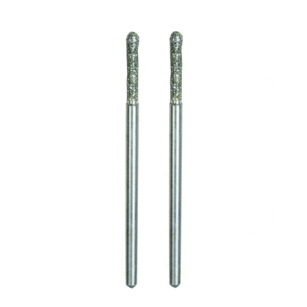 28232 Ball Shape Diamond Bit 2.2mm 2pcs, Proxxon - Bild 1