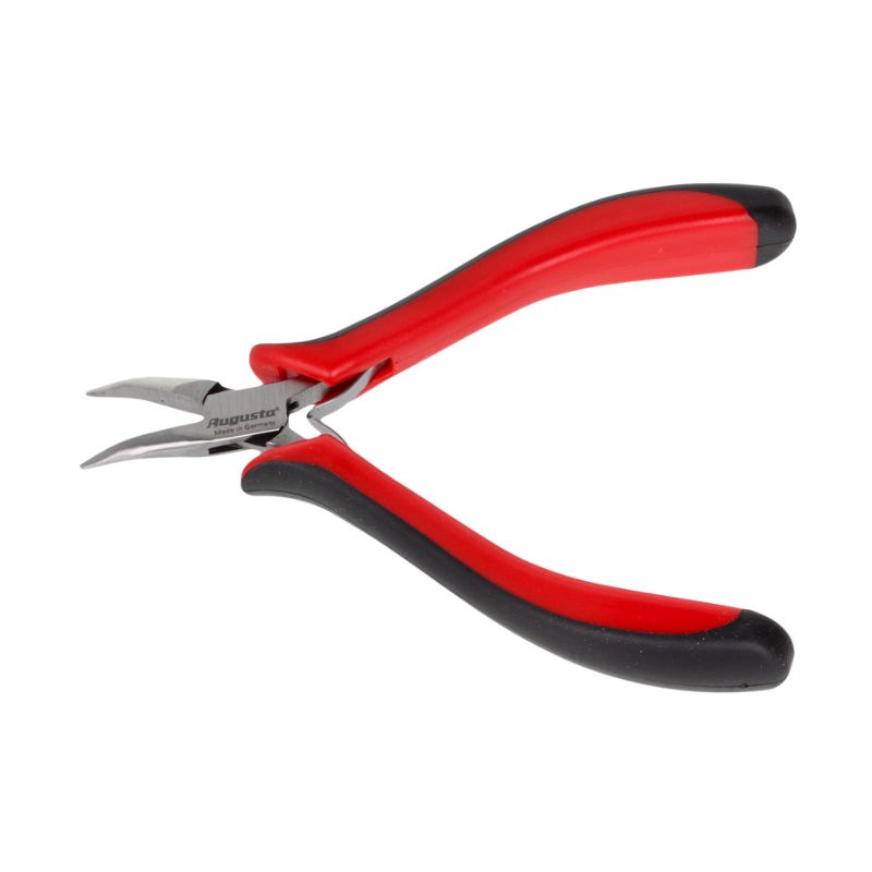 9162.13 Augusta Chain Nose Plier Bent 130mm - Bild 1