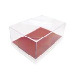 Transparent Jewellery Box for Pendant, Red T8H