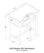 Master HPL Jeweller’s Bench Durston - Bild 4
