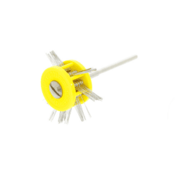 Wire texture brush yellow