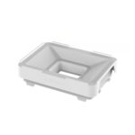 Asiga Max Crown Kit Build Tray – Optimized Tray for Fast and Efficient Dental Printing. for the Crown Kit mode on Asiga MAX 3D printers. With a reduced resin volume, it enables fast and cost-effective printing of crowns, bridges, inlays/onlays, and veneers