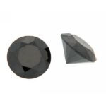 Cubic ZIRCONIA BLACK ROUND