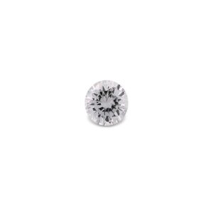 Vit rund cubic Zirconia 1 mm swarovski ädelstenar