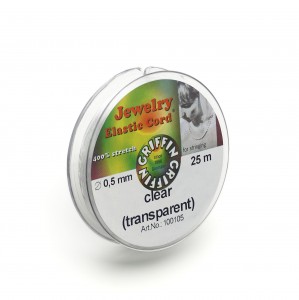 7960 Elastic Cord för pärlbroderi elastne pärliniit