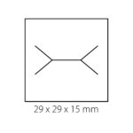 Låda Blackbox, liten ring, 3,5x3,5x3, 5cm - Bild 2