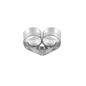 0.7-0.9MM Sterlingsilver Örhänge bak öronmuttrar
