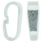 Pendant Bail 11.5 mm, Sterling silver 925