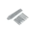 Screw Plate with 14 Taps & Dies (0.7 mm - 2 mm)