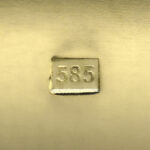 Stämpel i metall 585 1, 5x1mm