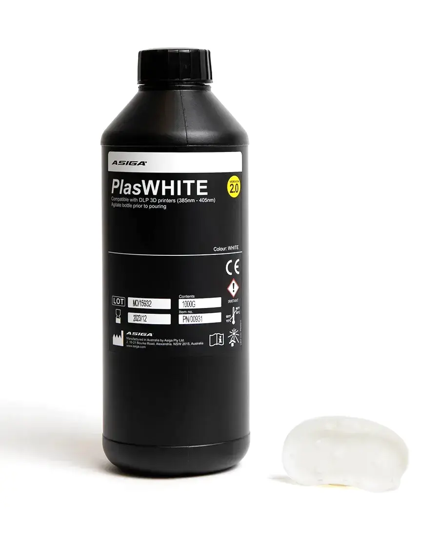 asiga-plaswhite Asiga PlasWHITE v2 - Bild 1