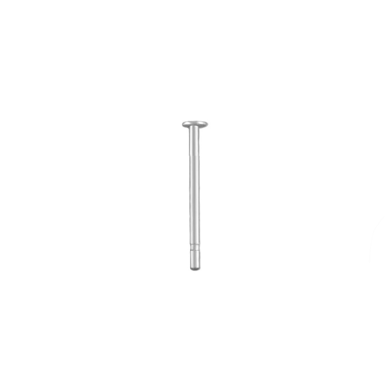 Headed Earring post with single groove made of Sterling silver 925 Headed Earring post with single groove made of Sterling silver 925