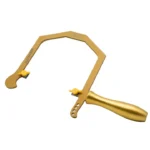 Haymaker Saw by Lion Punch Forge Pepetools, gold