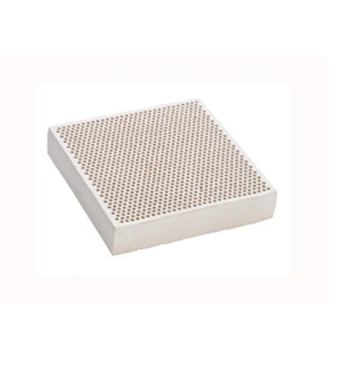 vit eldfast tegelsten 102 x 102 x 18 mm Vit Refratorisk Tegelsten - Bild 1