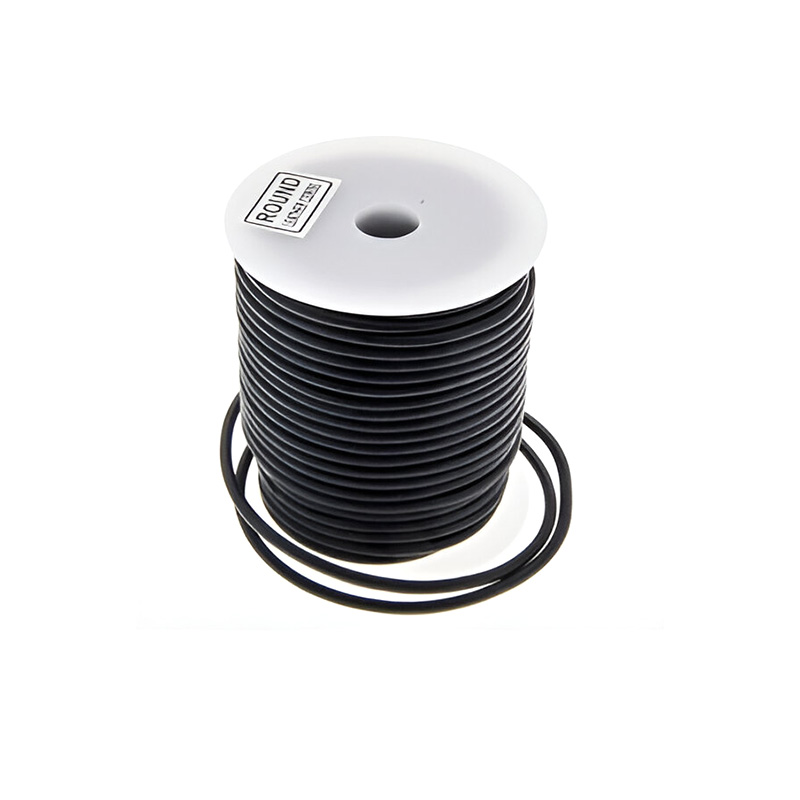 202.6640 Lädersnöre 2mm, svart - Bild 1