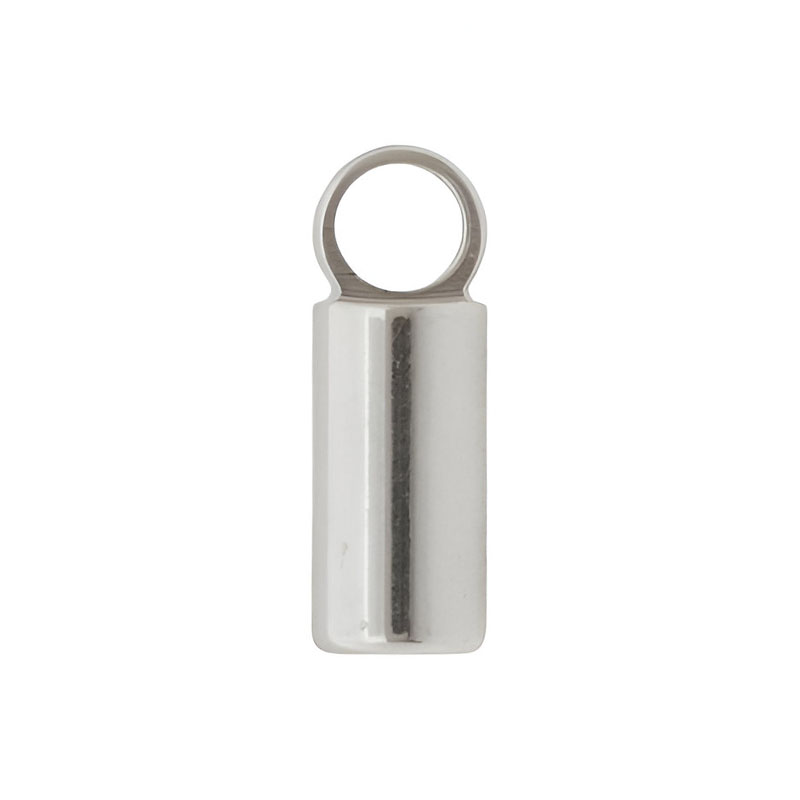 203.1378 Läderbandsfäste 3,2 mm, sterlingsilver, 0,2 g - Bild 1