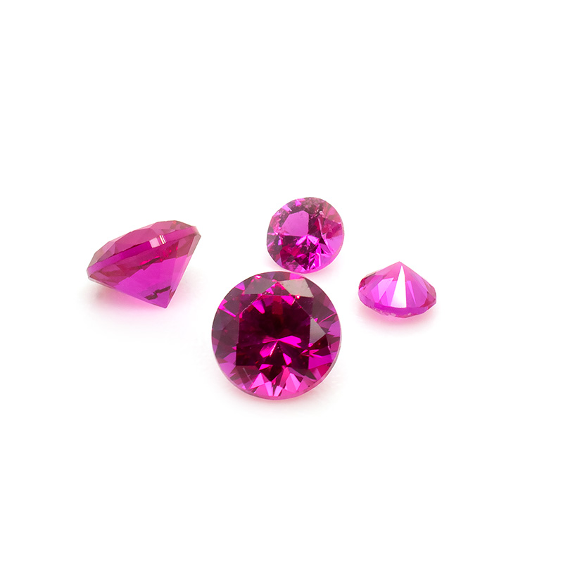 Syntetisk rubin (3) Syntetisk ruby1, 25mm - Bild 1