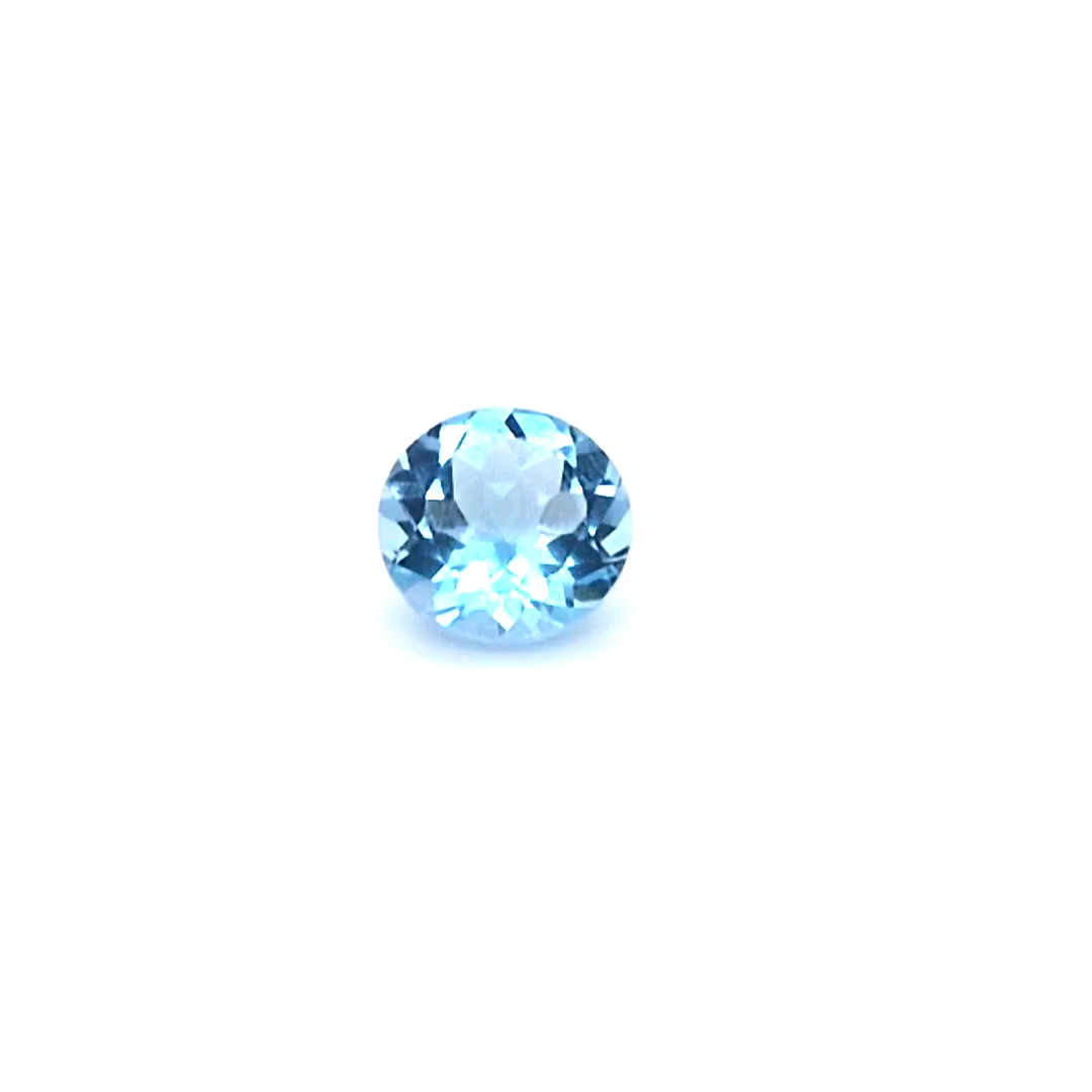 71337_2 Himmelsblå topas 8,0 mm - Bild 1