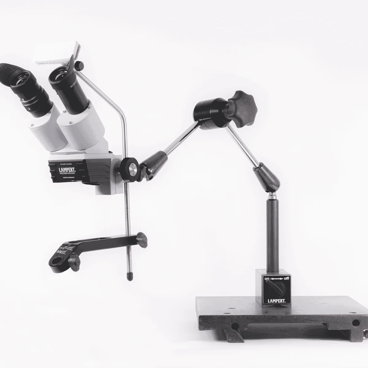 SMM - Articulated arm welding microscope with magnetic base Lampert Welding microscope SMM with pivoting arm and magnetic base - Bild 1