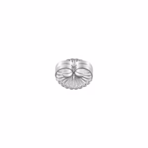 27-602 126026 sterling silver ear nut earring back 9mm for a 0,8-1,0 mm pin