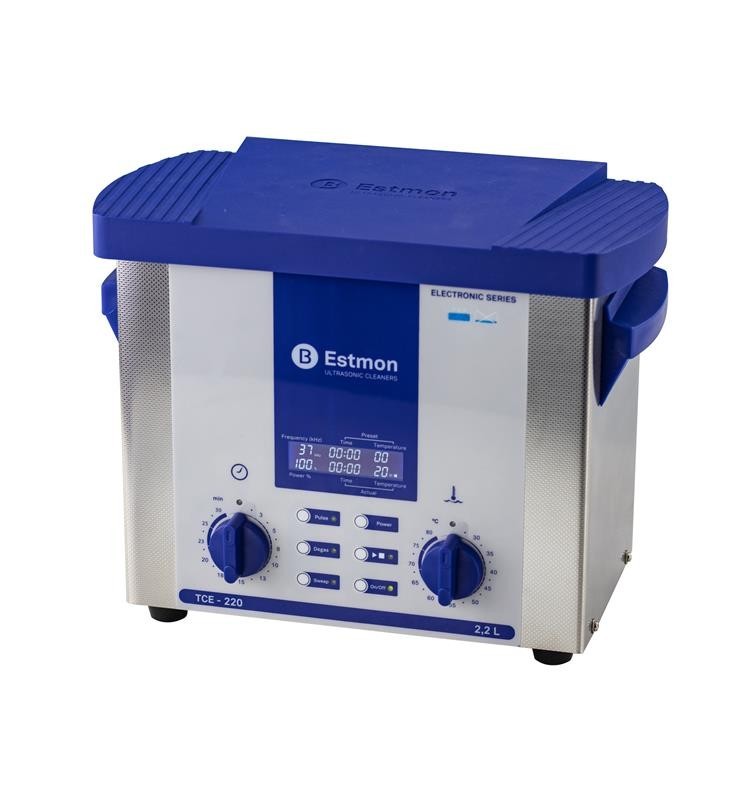 ultraljudsrengörare estmon elektronisk serie mod tce 220 2,2 liter