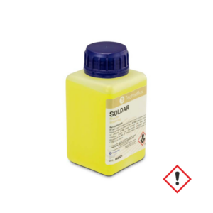 Flytande lödvätska från Technoflux för guld, silver, koppar och mässing. 250ml