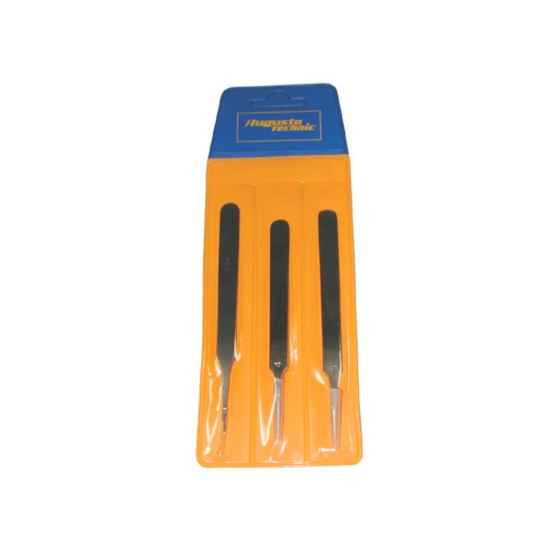 4116.111 Sortiment pincetter antimagnetiska 3st Assortiment pincetter antimagnetiska 3 st augusta