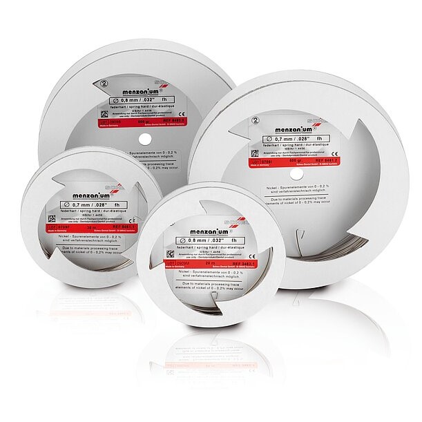 csm_4391200_MENZANIUM_Spulendraht_8453-8456_8459-8466_2a6b9f28b0 Scheu MENZANIUM-tråd (0,7 - 0,9 mm) fjäderh. - 500 g - Bild 1