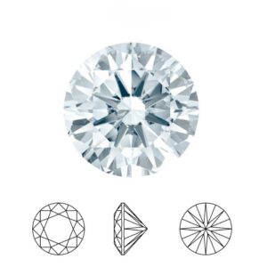 primero cubic zirconia round 3-25mm vit