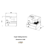 Pro enkelsidig polermaskin 230V Durston - Bild 2