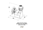 Valsverk Agile Power W110 Single med motor, 230 V, Durston - Bild 3