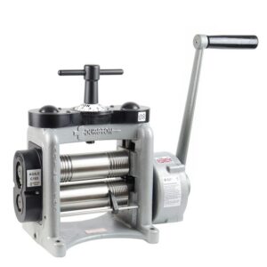 durston agile c165 combination half-round square wire and flat metal sheet rolling mill